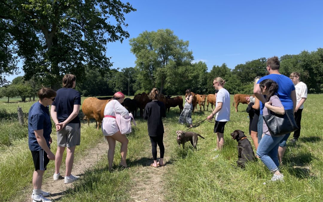 Besuch auf dem Bauernhof